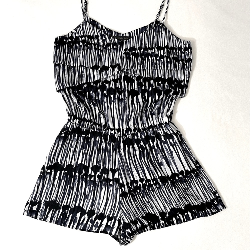 ZARA Basic Sleeveless Romper